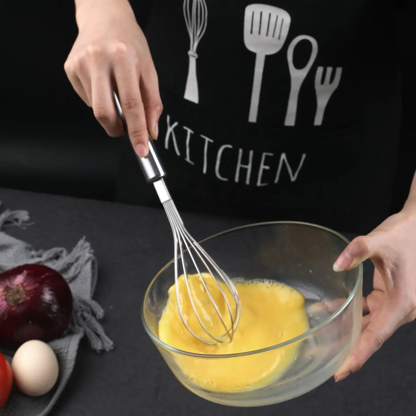 Stainless Egg Beater Semi-Automatic Egg Tools Egg Stiring Cream Whisk Manual Mixer Household Kitchen Baking Accessories